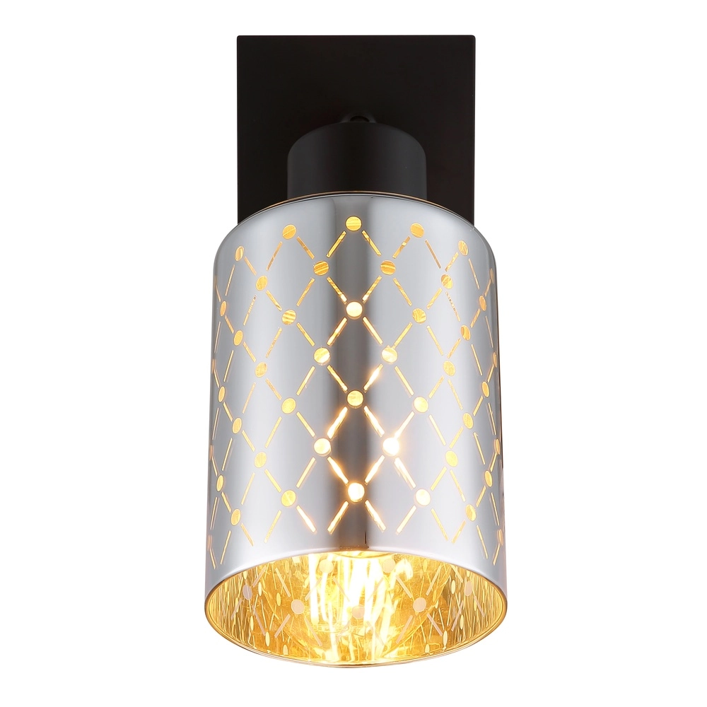 Design-Wandlampe Alonso Schwarz Globo 9007371578245