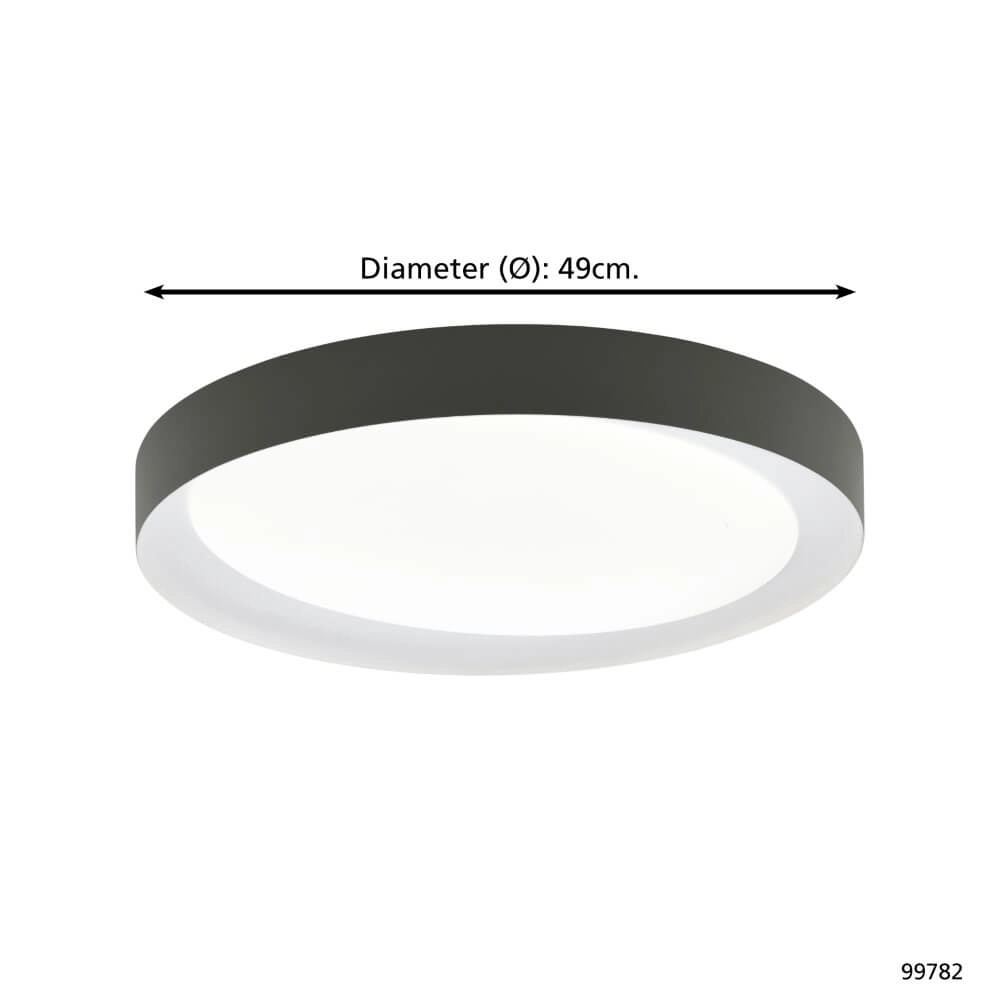 LED-Deckenleuchte Laurito Ø 49cm Eglo 9002759997823