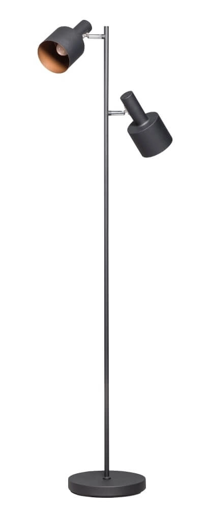 Schwarze Leselampe Sledge