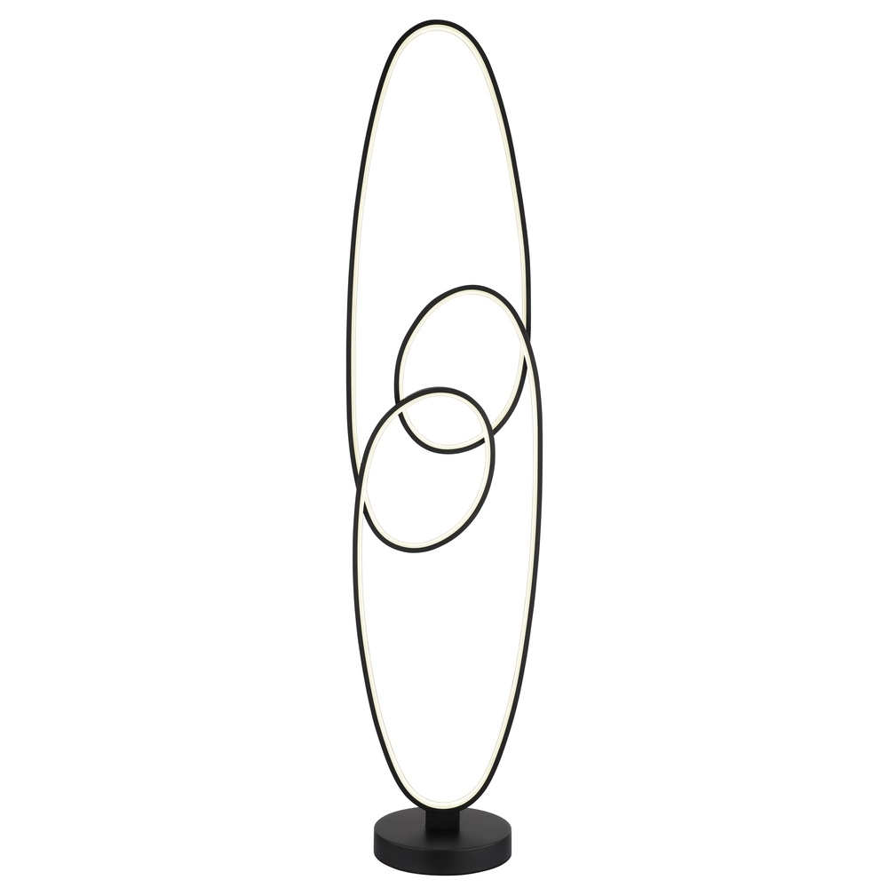 Design-Stehlampe Spira Schwarz Globo 9007371453252