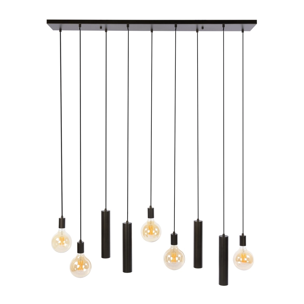 Design-Pendellampe Senso 9-helles Sienabraun Lyora 8716803515048