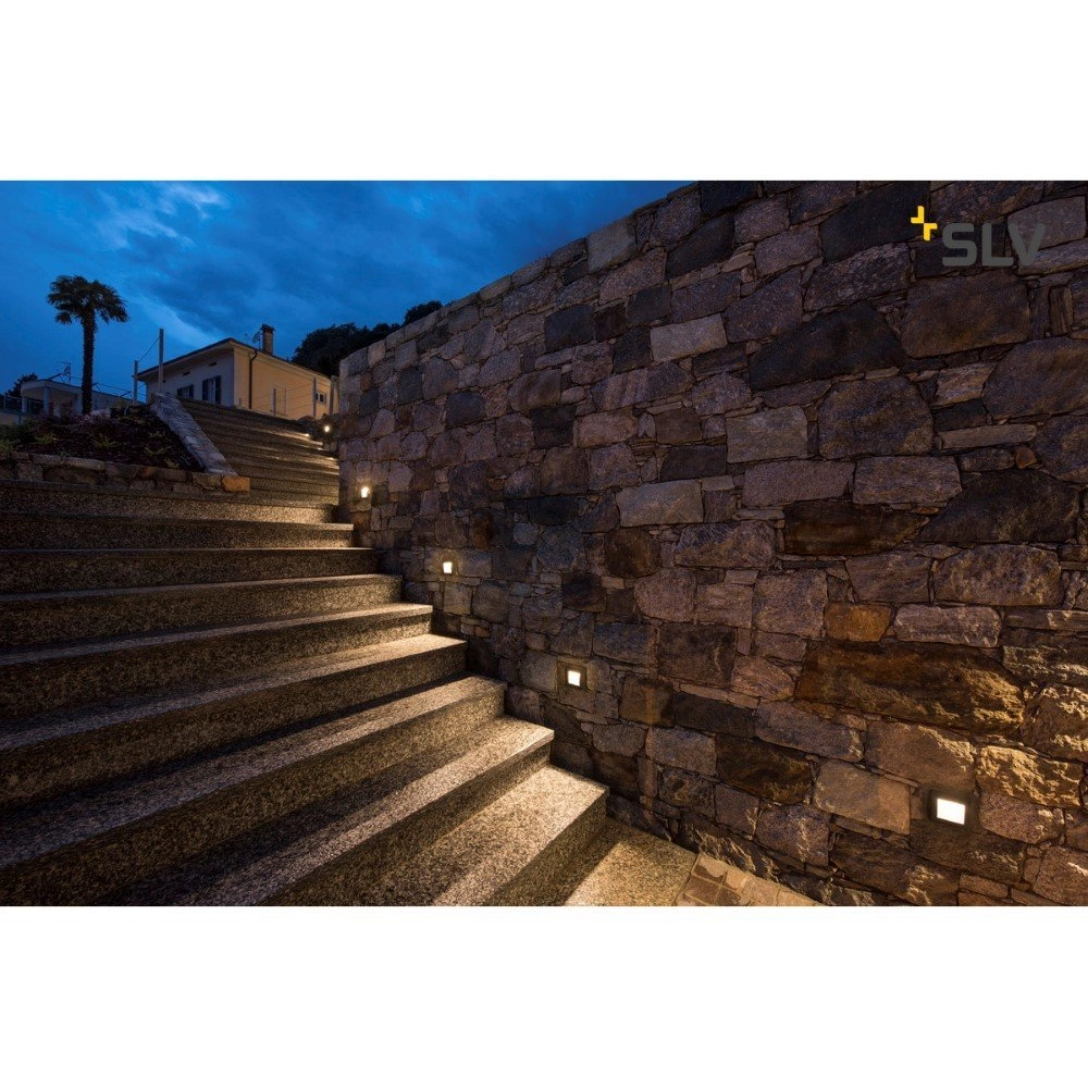LED-Einbauleuchte Downunder Out S LED Anthrazit SLV 4024163148092