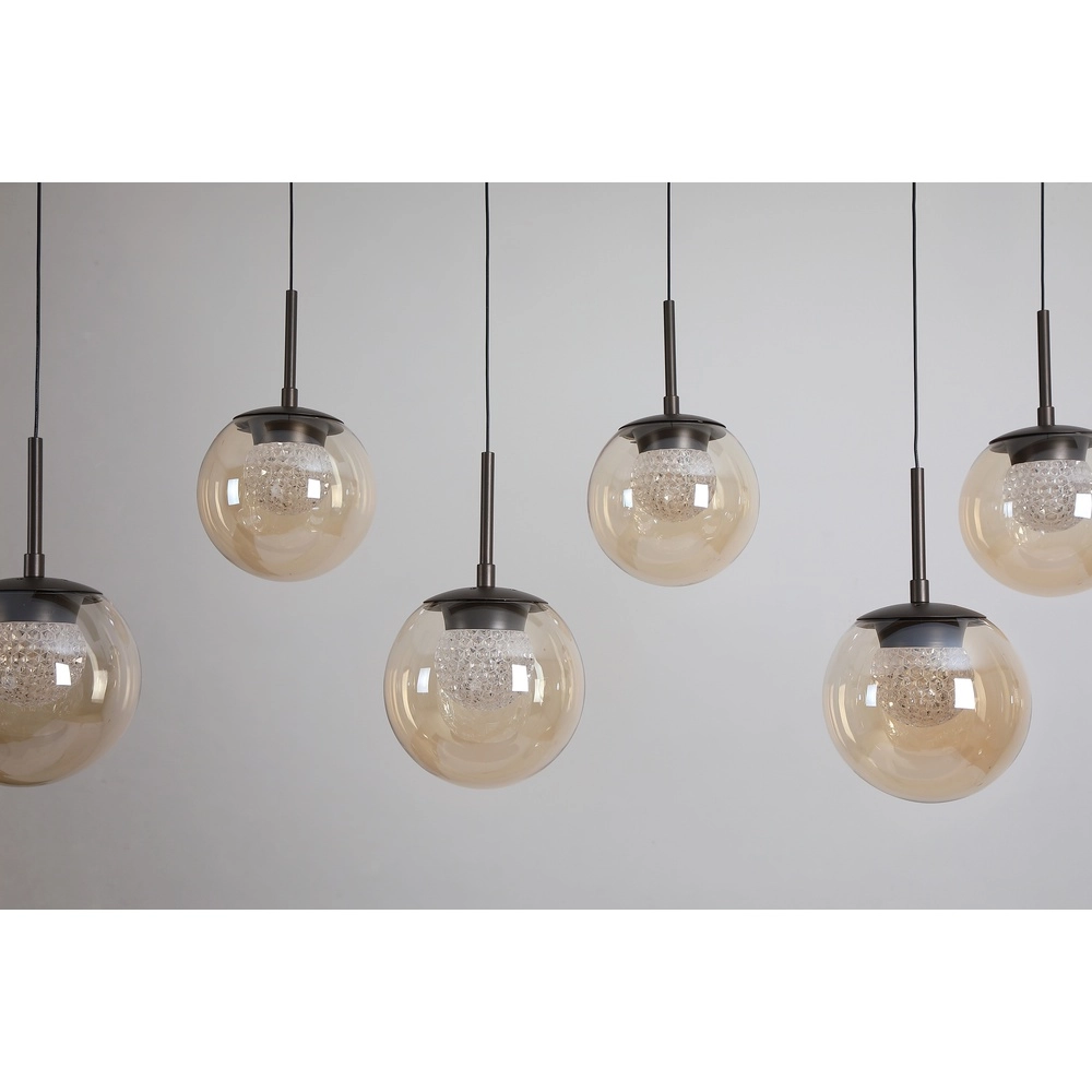 Design-Pendellampe Solis Bronze 7-Lichter Searchlight 5,05342E+12