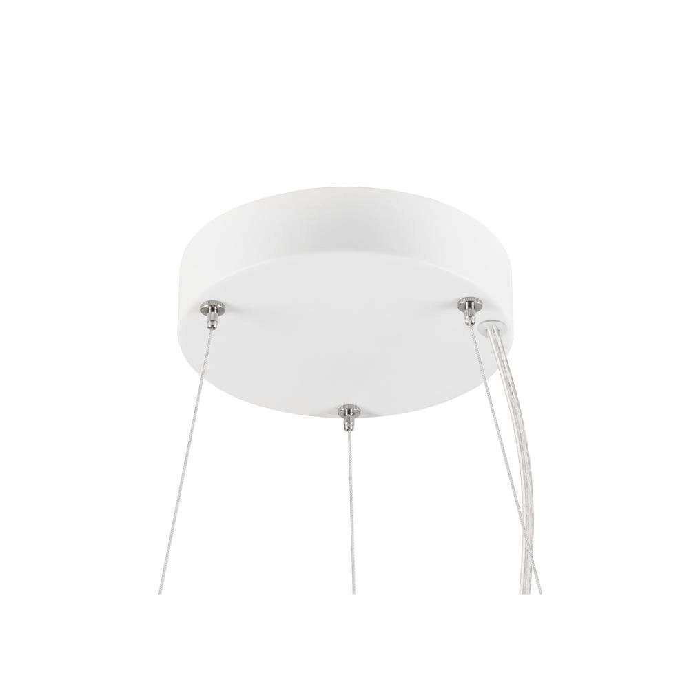 Weiße Pendelleuchte Medo Ring 60 Ø 60cm SLV 4024163298070