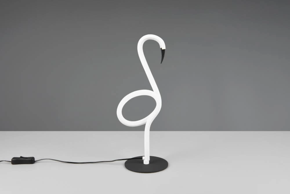 Weiße Flamingo-LED-Tischlampe Ingo Trio 4017807613681