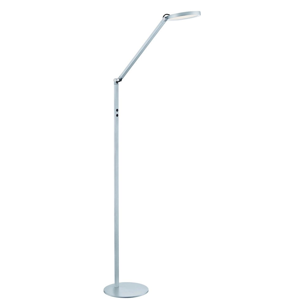 Design-Leseleuchte Ufficio Silbergrau 135cm Highlight 8718379043055