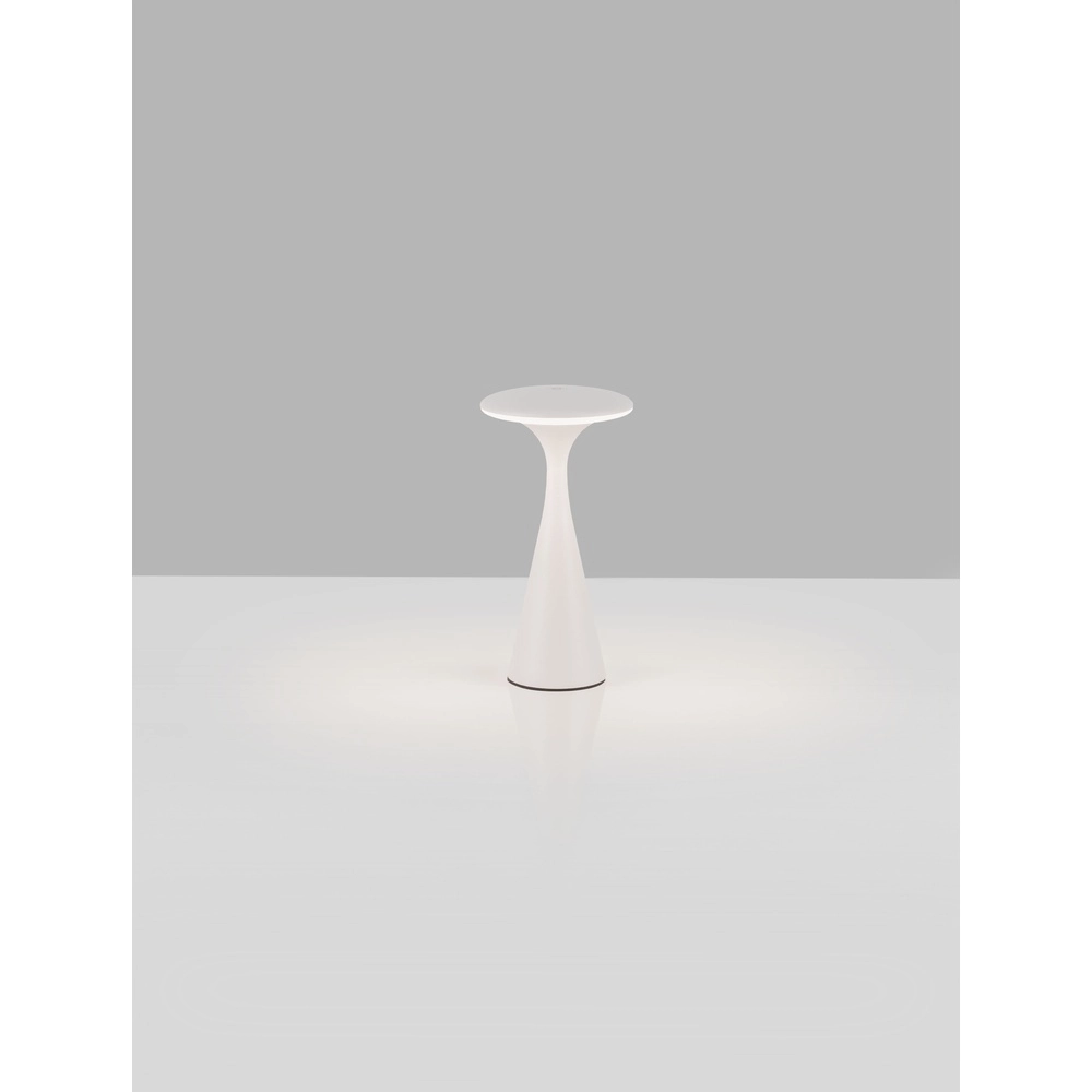 Design-Tischleuchte Grigio weiß Lyora 5212017479051