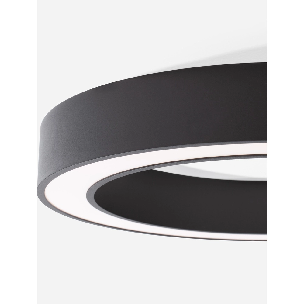 Deckenlampe Morbido schwarz Ø 60cm Lyora 5212017438584