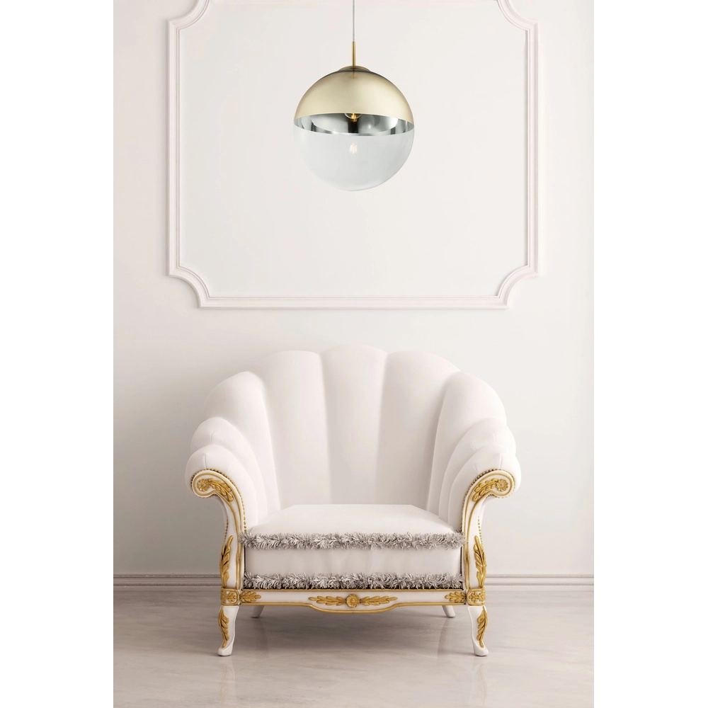 Pendellampe Varus goldene Ø 33cm Globo 9007371371464