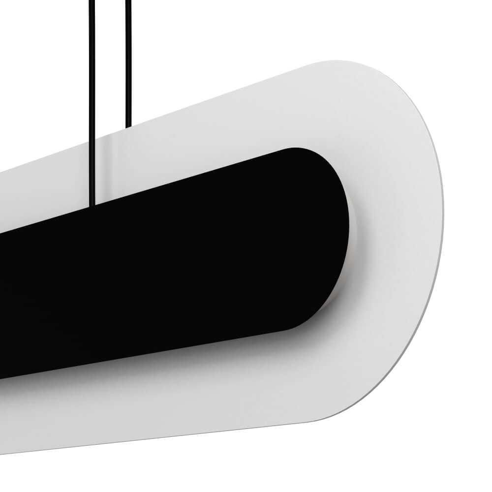 LED-Hängelampe Fabriano schwarz - 86cm Stars of Light 9008606220847