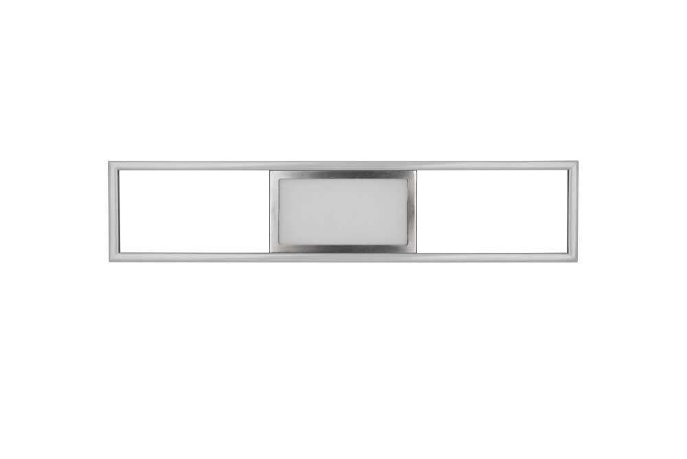 Edelstahl-LED-Deckenlampe Rigido Trio 4017807538830
