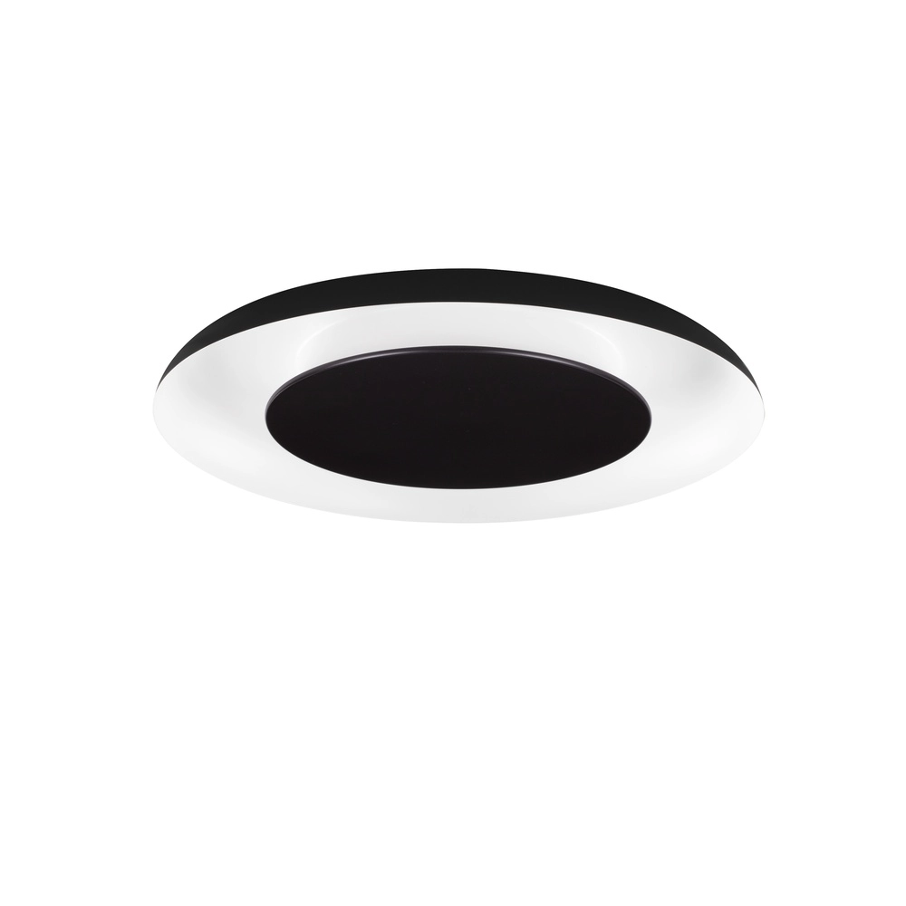 Design-Deckenleuchte Epos Ø 60cm schwarz mit weiß Lyora 5212017463197