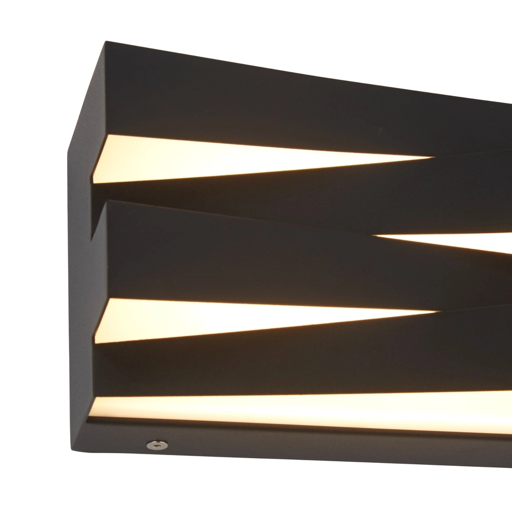 Design-Wandleuchte Section schwarz Searchlight 5053423302034