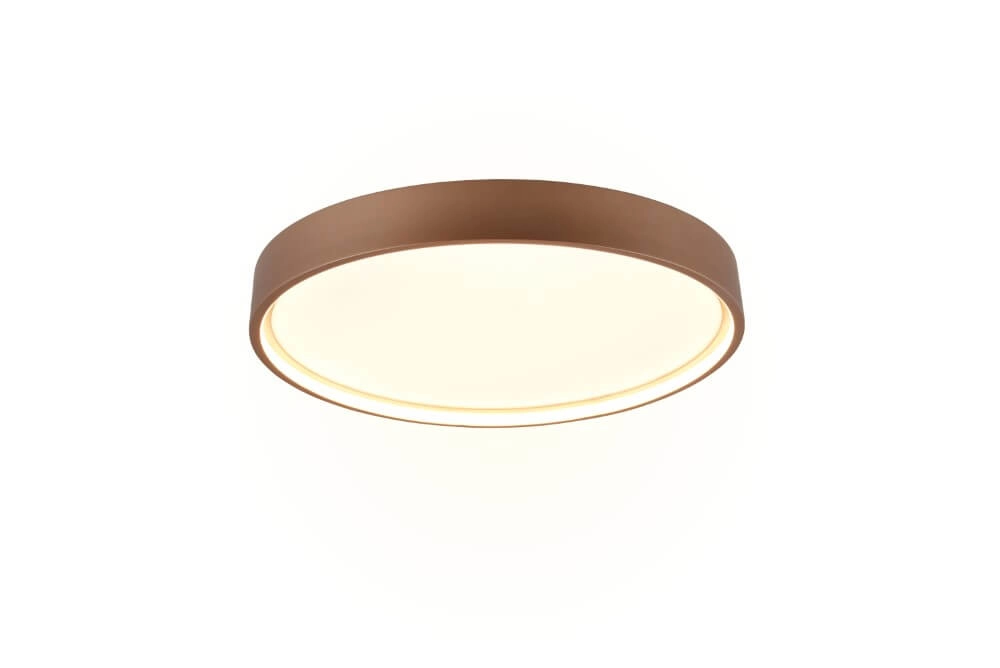 Weiß mit brauner Deckenlampe Doha Trio 4017807575026