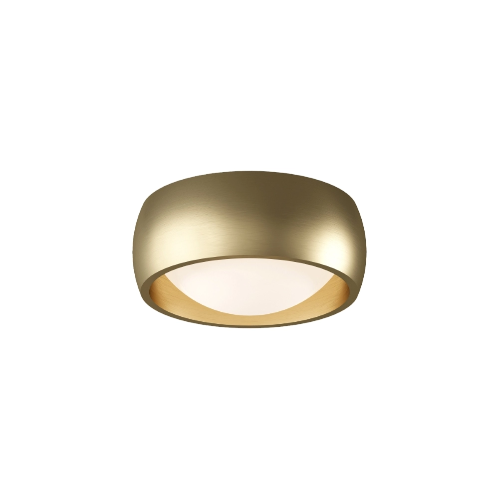 Elegante Deckenlampe Montana Ø15cm – Gebürstetes Gold Artdelight 8720701103955