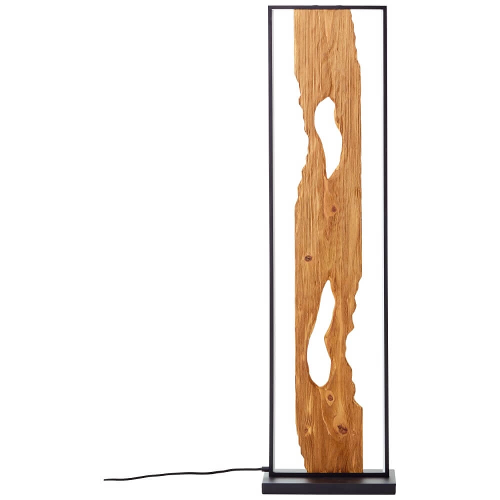 LED-Stehleuchte Chaumont mit Holz Brilliant 4004353411809