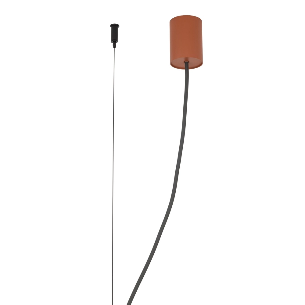 Design-Pendellampe Fourty 8-Licht Terrakotta Lyora 5903139124249