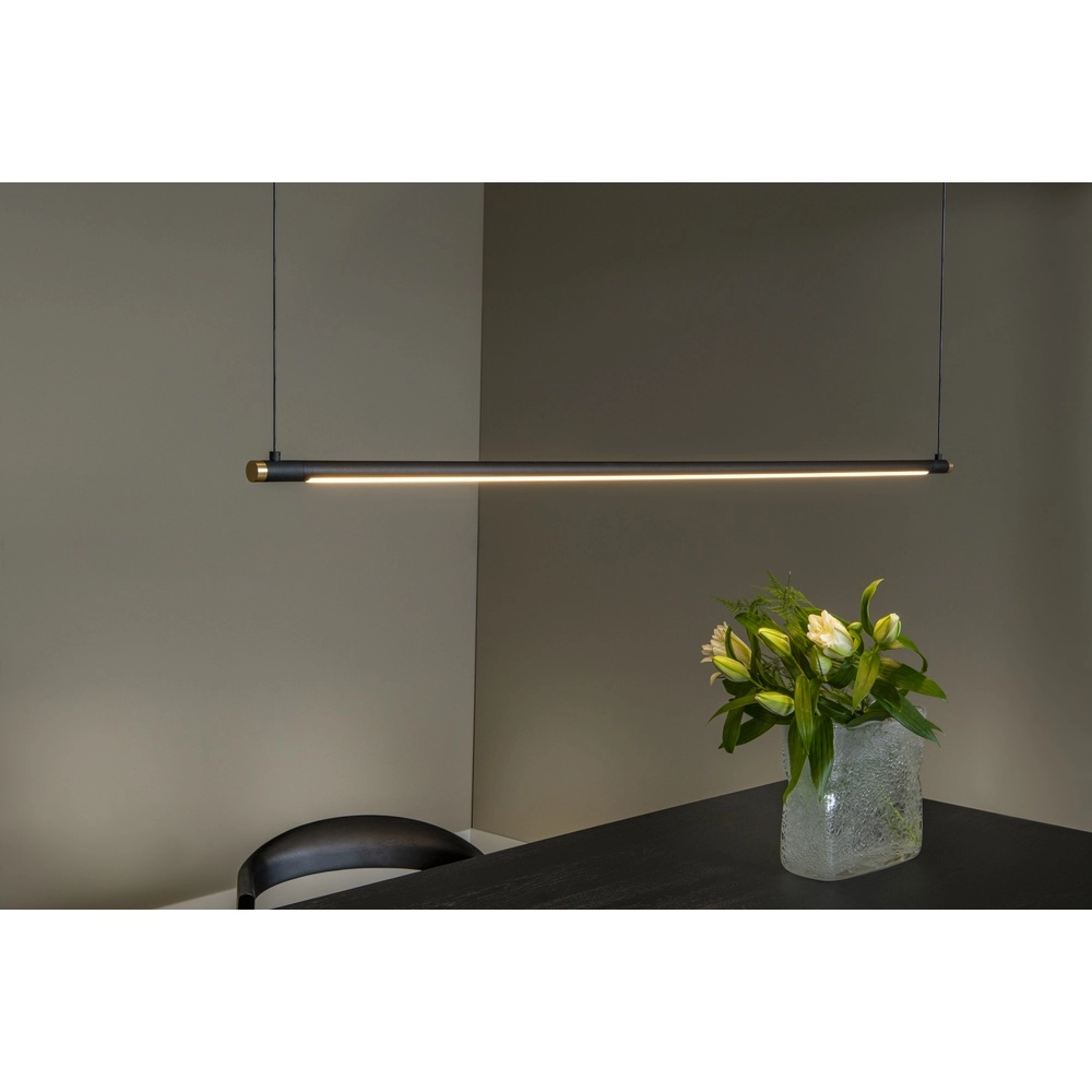 Elegante Pendellampe Marnik Schwarz 150 cm Premium by Lucide 5411212421210