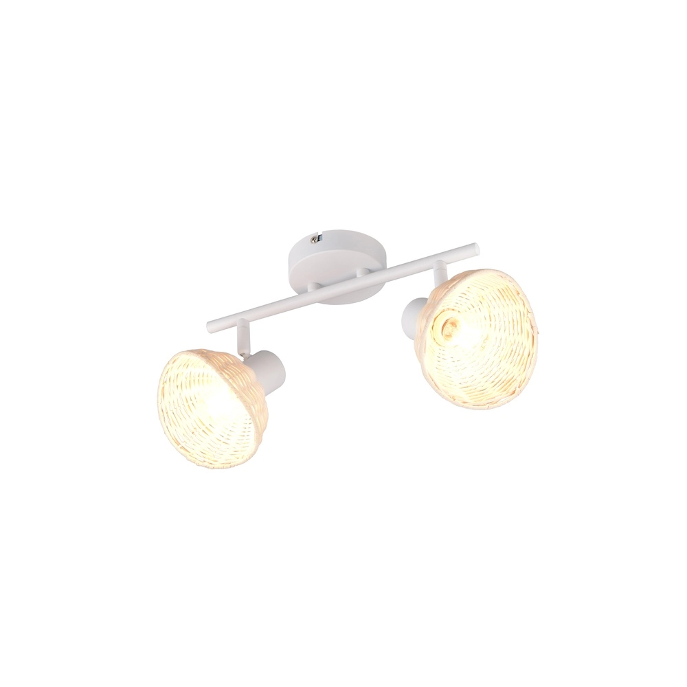 Deckenlampe Calvi Doppelweiß Trio 4017807678062