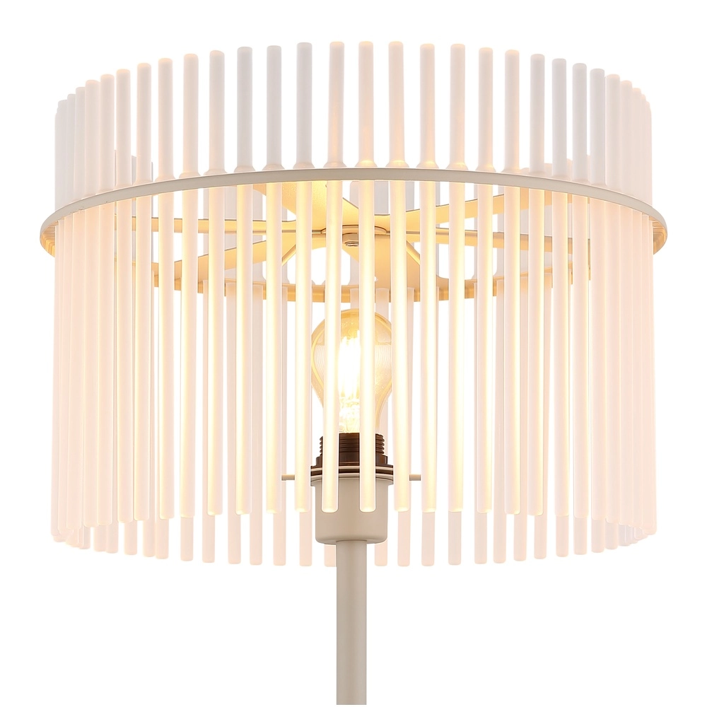 Stehlampe Gorley sandbraun mit Glas Ø 38cm Globo 9007371575701