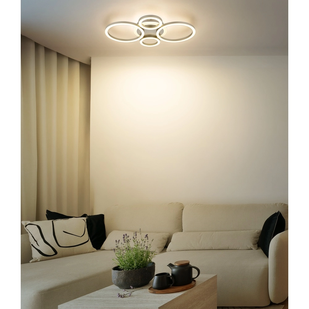 Design-Deckenlampe Loretta Kaffeebraun Globo 9007371590025