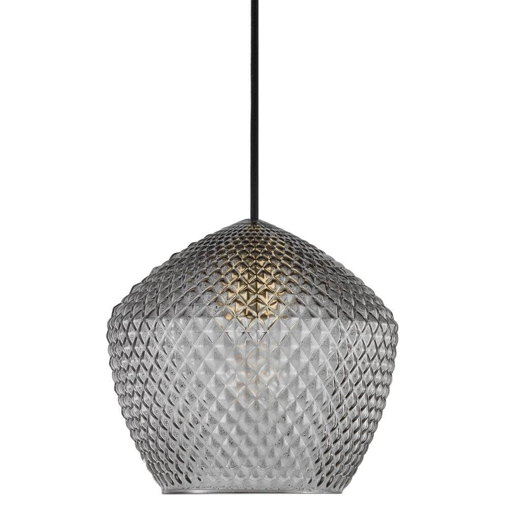 Deckenlampe Orbiform Messing mit Rauchglas Nordlux 5704924001536