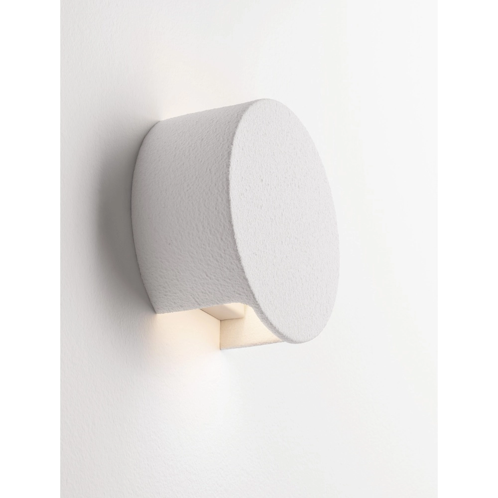 Runde Wandleuchte Awa weiß Ø 15,5cm Lyora 5212017479266