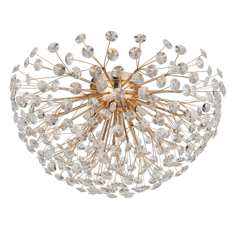 Deckenlampe Katrina gold Ø 60cm Globo 9007371484317