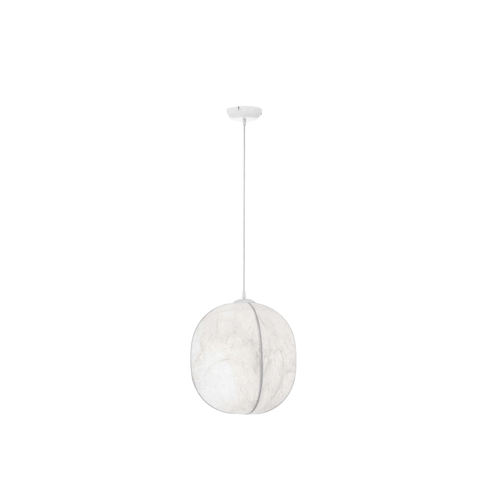 Weiße Pendelleuchte Pierida Ø 42cm Lyora 5212017468079