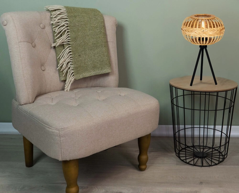 Rattan-Tischlampe Amsfield 1 Eglo 9002759438654