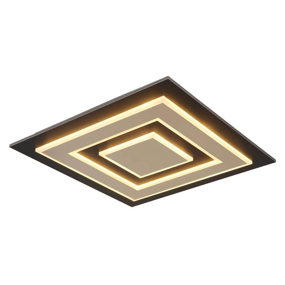 Deckenlampe Jayden 48 x 48cm schwarz