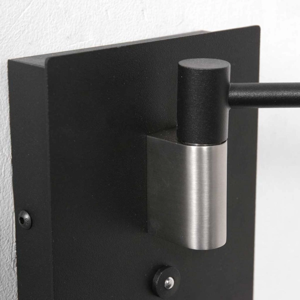 Wandleselampe Retina Schwarz Steinhauer 8712746165104