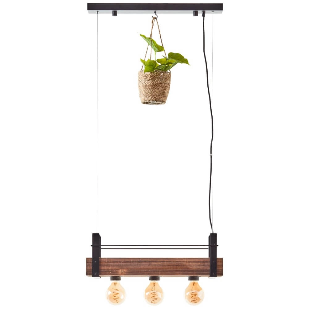 Hängelampe Bankwood 50cm Brilliant 4004353396571