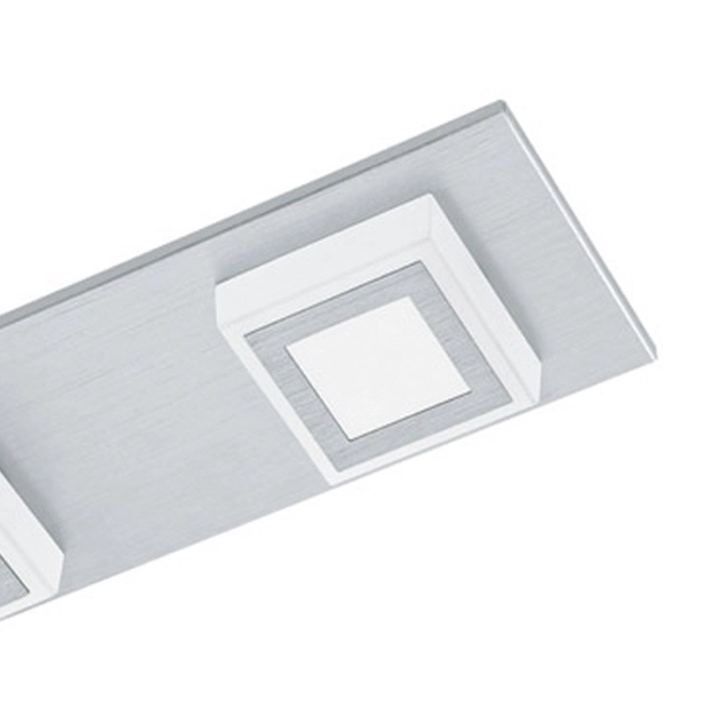 LED-Deckenlampe Masiano 3-Licht-Metallgrau Eglo 9002759945077