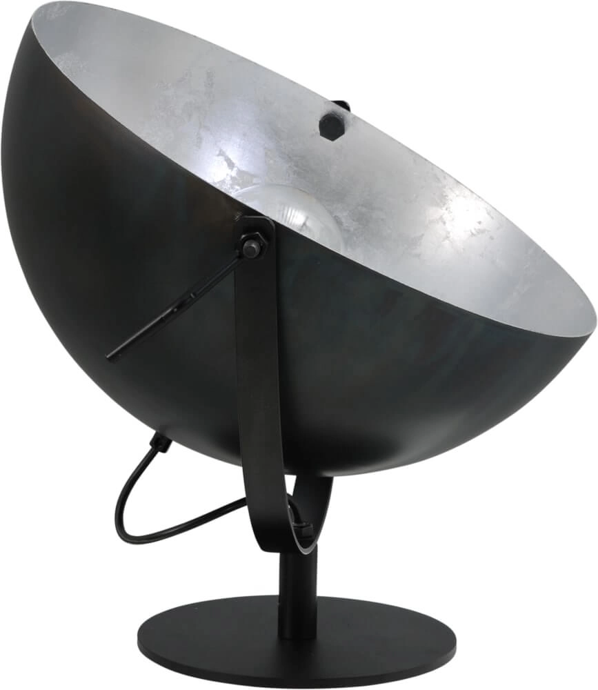 Stehlampe Larino 40 schwarz mit altem silber Masterlight 8718121236834