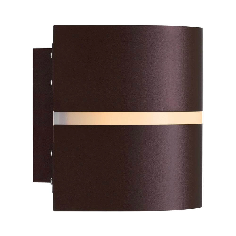 Schlanke Wandleuchte Sibelis metallisches Braun Nordlux 5704924017704