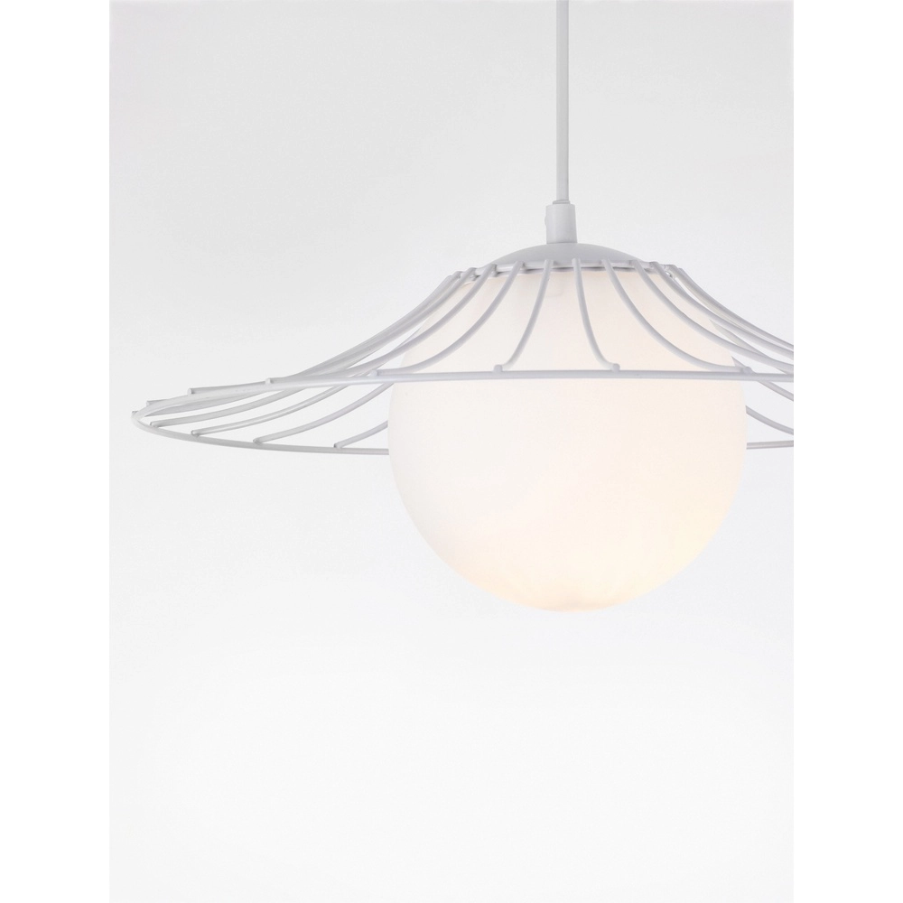 Weiße Pendelleuchte Fly Ø 36cm Lyora 5212017436238
