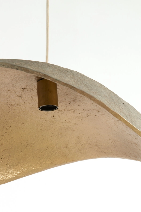 Sandfarbene Pendelleuchte Lonia ca. 71cm Light & Living 8717807743154