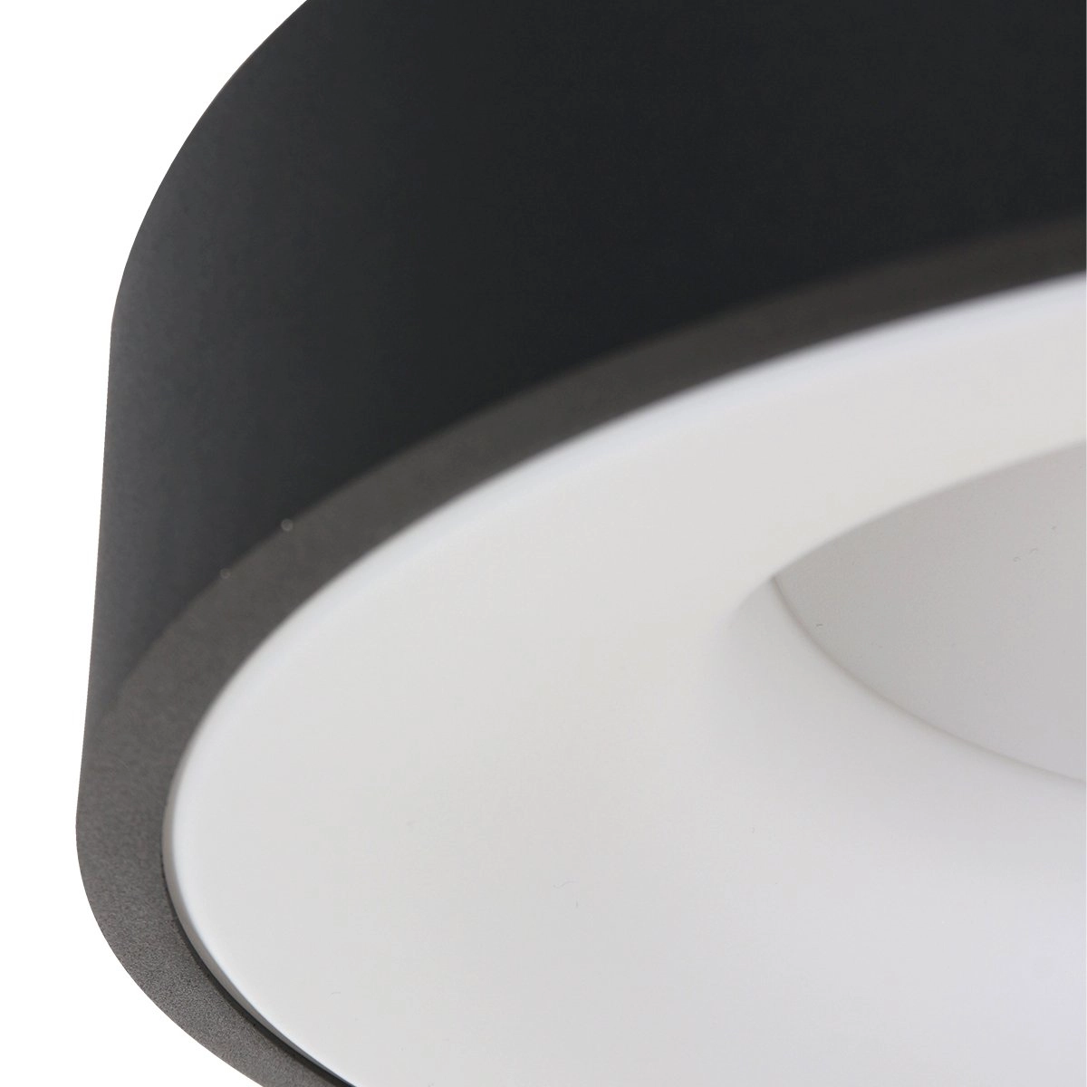 Deckenleuchte Ringlede Ø 48 cm schwarz Steinhauer 8712746131260