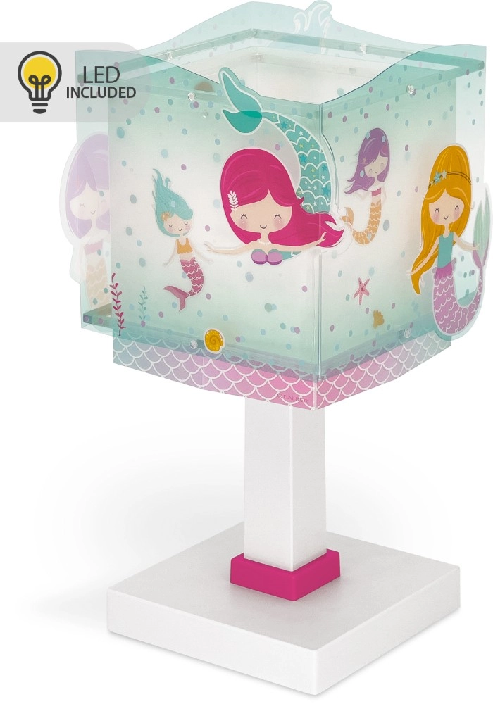 Tischlampe Mermaids türkis Dalber 8420406002491