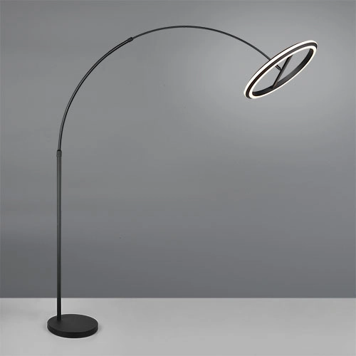 Stehlampe Amador Schwarz Trio 4017807688160