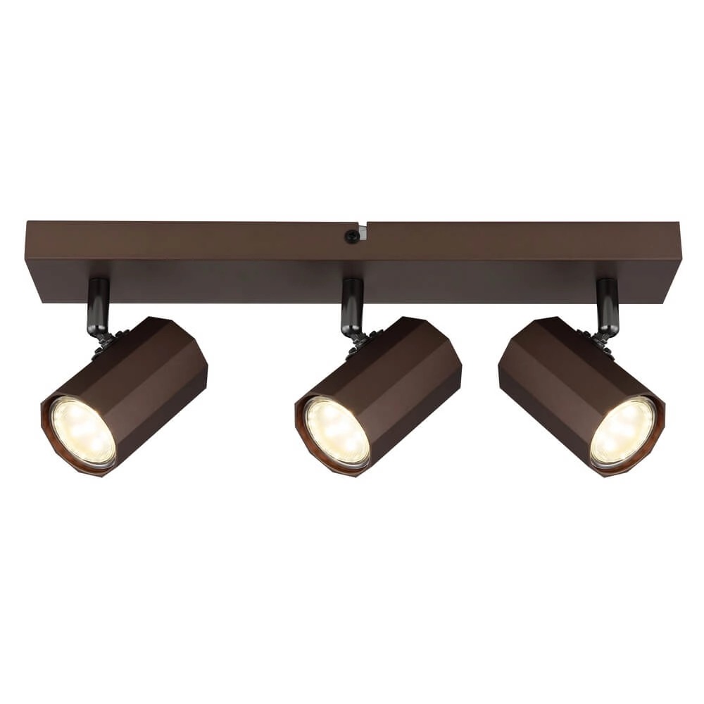 Deckenleuchte aus Bronze James 3-flammig Globo 9007371450886