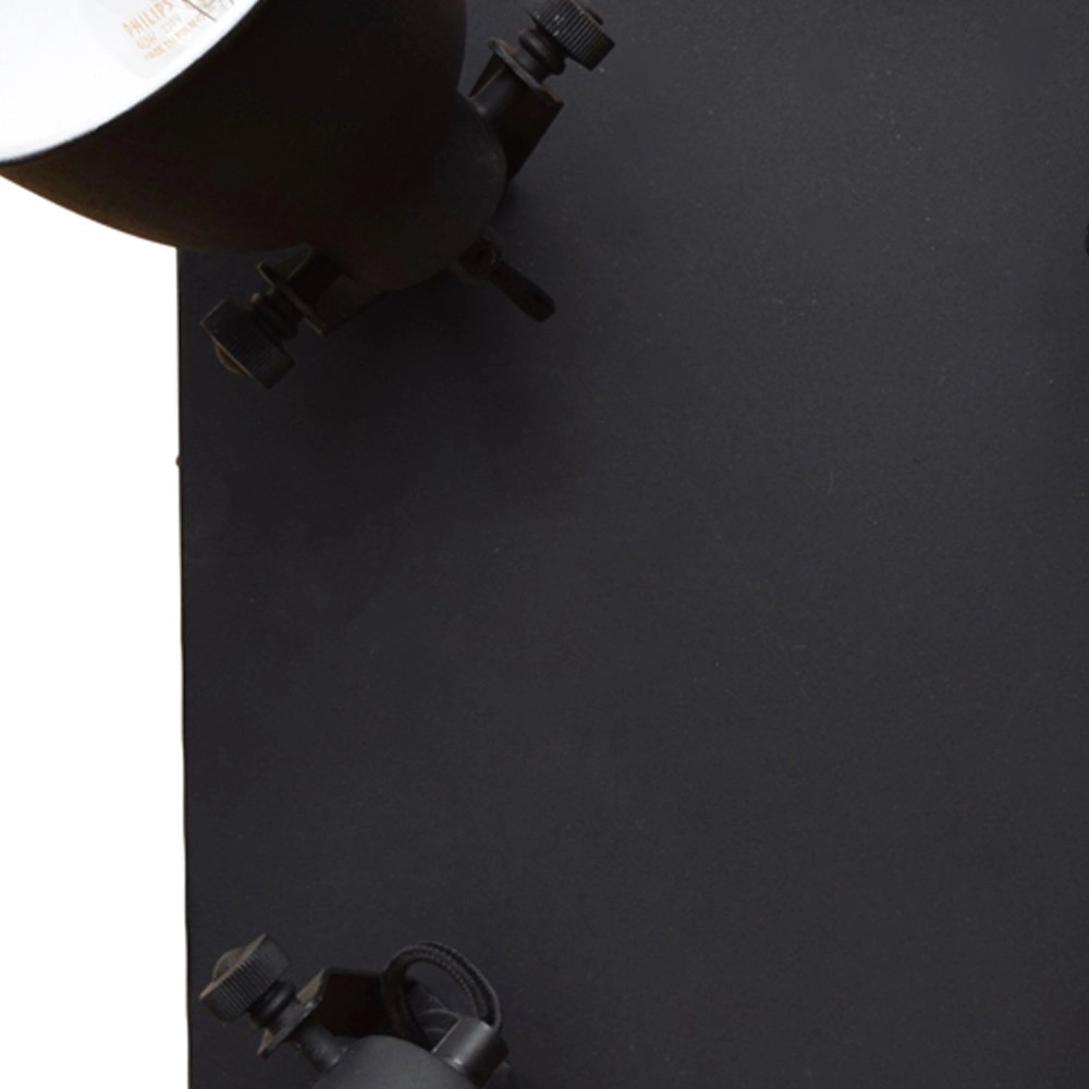 Deckenstrahler Industrial 4-Licht-Vintage-Schwarz Urban Interiors 8719325005714
