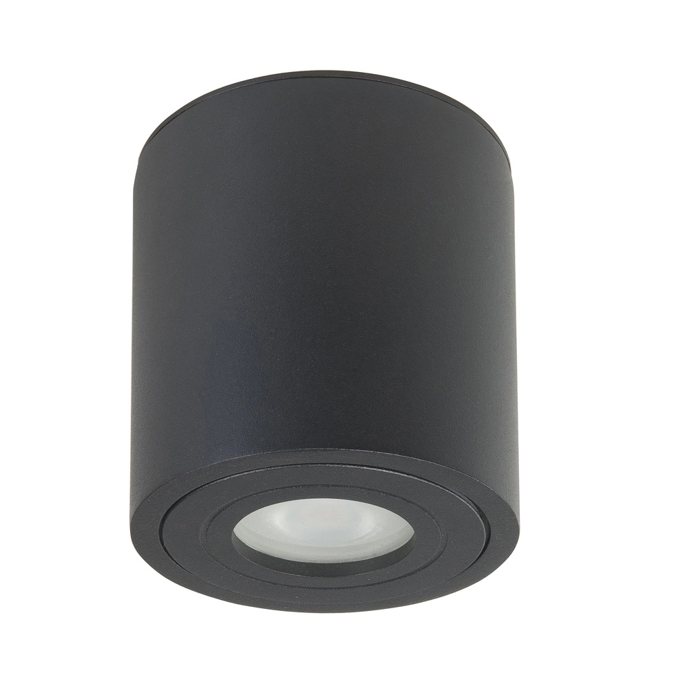 Spott Maxi Rebel Rund Schwarz 9,5cm