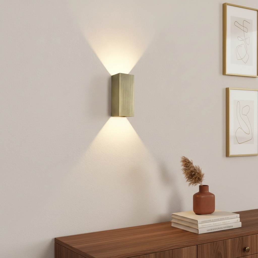 Wandleuchte Dante XL Antikbronze