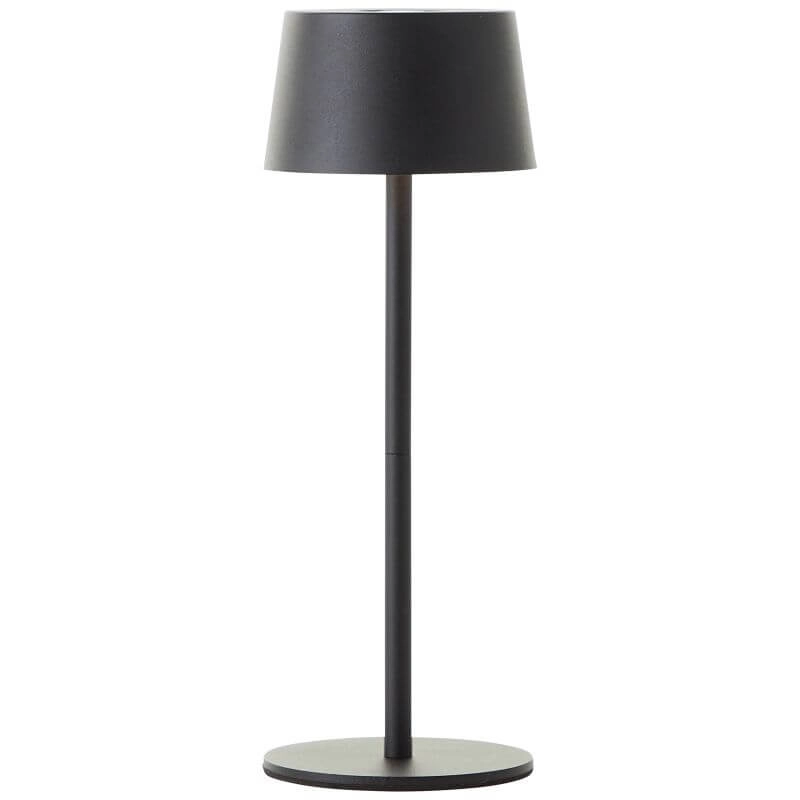 Wiederaufladbare Tischleuchte Jona schwarz Brilliant 4004353449086