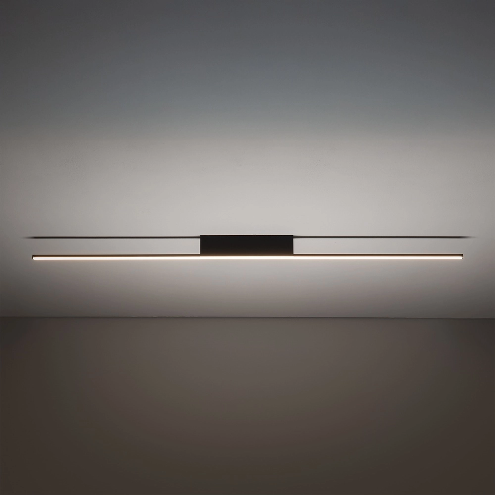 Elegante Deckenlampe Giavellotto Led Schwarz 110,5 cm Lyora 5903139118873