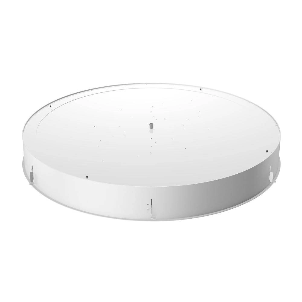 Deckeneinbauleuchte Medo 90 weiß Ø 90cm mit Gestell SLV 4024163297646