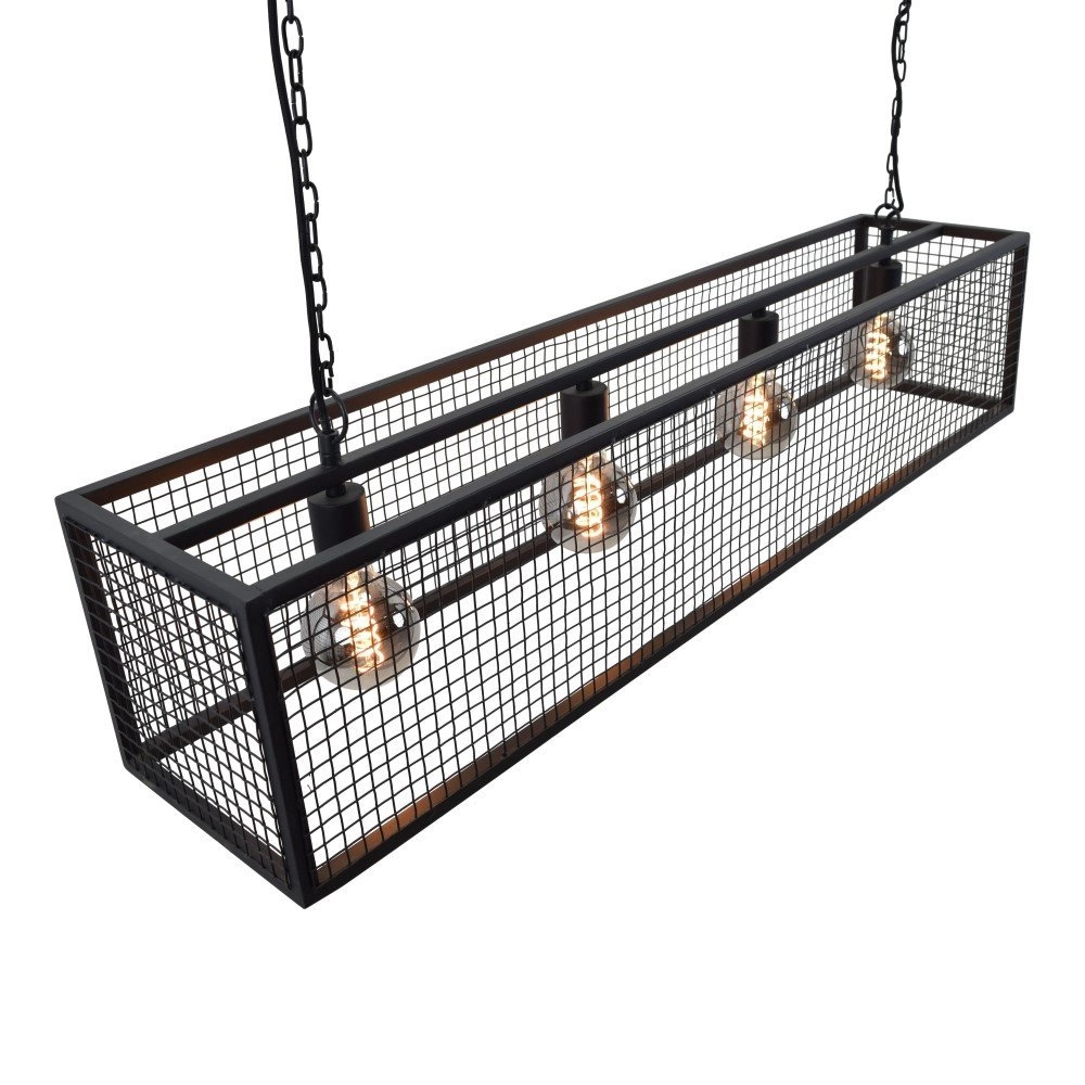 Hängelampe Frame Mesh 4-Licht 120 cm Urban Interiors 8719325467642