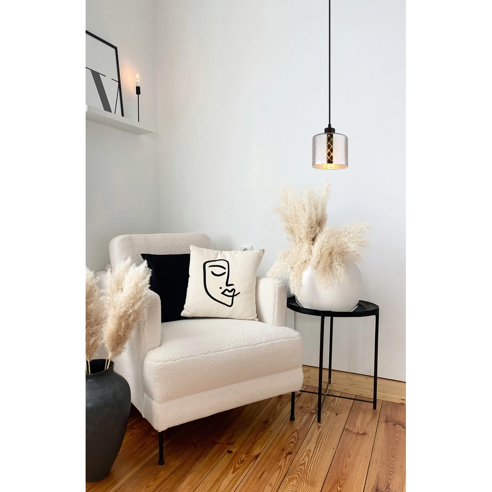 Design-Pendellampe Alonso Schwarz Globo 9007371566266
